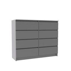 МОРИ МК 1200.8 Комод (графит) в Кудымкаре - kudymkar.mebel24.online | фото 2