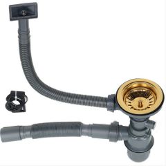 Мойка D7851HG-L MELANA ProfLine 3,0/200 ЗОЛОТО врезная прямоугольная левая D7851HG-L в Кудымкаре - kudymkar.mebel24.online | фото 2