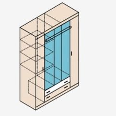 НИКА Н13 Шкаф для одежды в Кудымкаре - kudymkar.mebel24.online | фото 5