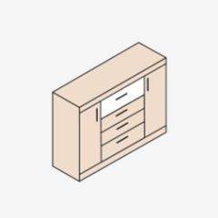 НИКА Н25 Комод в Кудымкаре - kudymkar.mebel24.online | фото 3