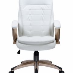 Офисное кресло для руководителей DOBRIN DONALD LMR-106B белый в Кудымкаре - kudymkar.mebel24.online | фото