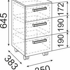 Подростковая Волкер (модульная) в Кудымкаре - kudymkar.mebel24.online | фото 27