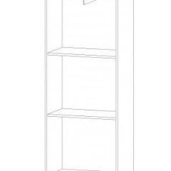 ИНФИНИТИ Прихожая Шкаф-пенал (ясень шимо комб.) в Кудымкаре - kudymkar.mebel24.online | фото 2
