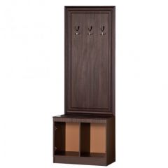 Шкаф для одежды открытый №620 "Инна" Денвер темный в Кудымкаре - kudymkar.mebel24.online | фото 2