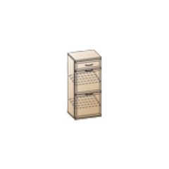 Прихожая Карина композиция 1 (Акация Молдау) в Кудымкаре - kudymkar.mebel24.online | фото 6