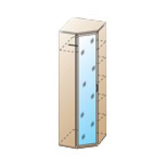 Прихожая Карина композиция 3 (Ясень Асахи) в Кудымкаре - kudymkar.mebel24.online | фото 6