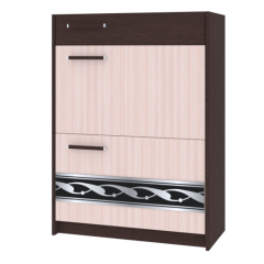 Прихожая Марица Тумба для обуви (ЯШ темный/ светлый) в Кудымкаре - kudymkar.mebel24.online | фото