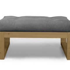 Пуф DEmoku СТ (Серебристо-серый/Холодный серый) в Кудымкаре - kudymkar.mebel24.online | фото