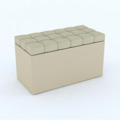 Пуф КВАДРО тип 2 Бежевый в Кудымкаре - kudymkar.mebel24.online | фото