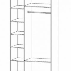 ГАММА Шкаф 3-х створчатый в Кудымкаре - kudymkar.mebel24.online | фото 2