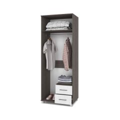 ЕВА Шкаф 2-х дверный Е24 в Кудымкаре - kudymkar.mebel24.online | фото 2