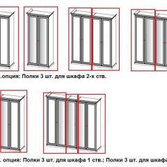 Шкаф 2-х створчатый без Зеркал Афина (караваджо) в Кудымкаре - kudymkar.mebel24.online | фото 2