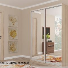 Шкаф №3 1.8-2 Оптима 2100х1804х572 (фасад 2 зеркала) в Кудымкаре - kudymkar.mebel24.online | фото 5