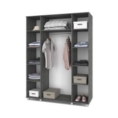 ЕВА Шкаф 4-х дверный Е40 в Кудымкаре - kudymkar.mebel24.online | фото 8
