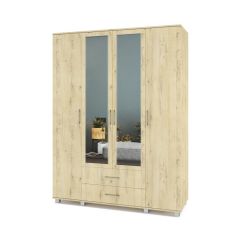 ЕВА Шкаф 4-х дверный Е43 в Кудымкаре - kudymkar.mebel24.online | фото 5