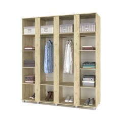 ПАНДОРА Шкаф 4-х дверный П42 в Кудымкаре - kudymkar.mebel24.online | фото 6