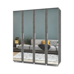 ПАНДОРА Шкаф 4-х дверный П43 в Кудымкаре - kudymkar.mebel24.online | фото 7