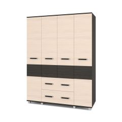 ВИОРА Шкаф 4-х дверный В43 в Кудымкаре - kudymkar.mebel24.online | фото 3