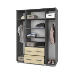 ВИОРА Шкаф 4-х дверный В43 в Кудымкаре - kudymkar.mebel24.online | фото 6