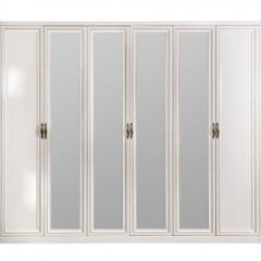 Шкаф 6-ти ств (2+2+2) с зеркалами Натали (комплект) в Кудымкаре - kudymkar.mebel24.online | фото 2