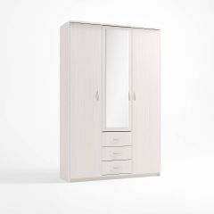 Шкаф комбинированный Дуэт Люкс с зеркалом в Кудымкаре - kudymkar.mebel24.online | фото 6