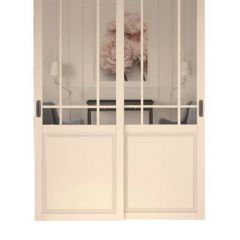 Шкаф-купе 1500 серии NEW CLASSIC K4+K4+B2+PL4 (2 ящика+F обр. штанга) профиль «Капучино» в Кудымкаре - kudymkar.mebel24.online | фото 15