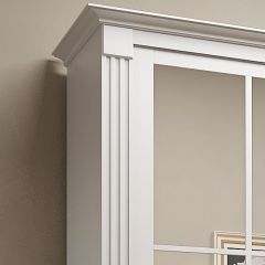 Шкаф-купе 1500 серии NEW CLASSIC K4+K4+B2+PL4 (2 ящика+F обр. штанга) профиль «Капучино» в Кудымкаре - kudymkar.mebel24.online | фото 4