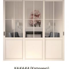 Шкаф-купе 2450 серии NEW CLASSIC K5+K5+K5+B22+PL3 (по 2 ящика лев/прав+1 штанга+1полка) профиль «Капучино» в Кудымкаре - kudymkar.mebel24.online | фото 16