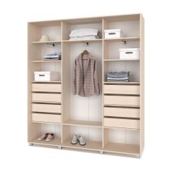 МАРТИН Шкаф-купе Млечный дуб (2200*450) М421 в Кудымкаре - kudymkar.mebel24.online | фото 4