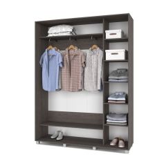 РОЛАНД Шкаф-купе Анкор темный (450*1700) Р471 в Кудымкаре - kudymkar.mebel24.online | фото 3
