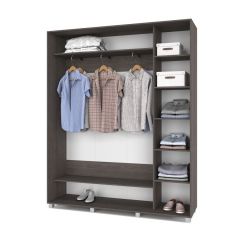 РОЛАНД Шкаф-купе Анкор темный (450*1800) Р481 в Кудымкаре - kudymkar.mebel24.online | фото 2