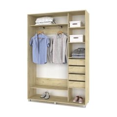 РОЛАНД Шкаф-купе Ирландский дуб (450*1000) Р401 в Кудымкаре - kudymkar.mebel24.online | фото 5