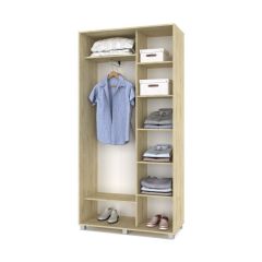 РОЛАНД Шкаф-купе Ирландский дуб (450*1100) Р411 в Кудымкаре - kudymkar.mebel24.online | фото 2