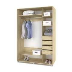 РОЛАНД Шкаф-купе Ирландский дуб (600*1800) Р681 в Кудымкаре - kudymkar.mebel24.online | фото 4