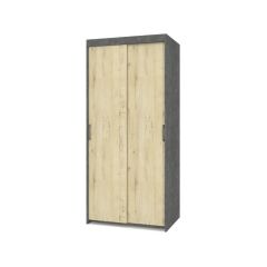 ТОМАС Шкаф-купе Камень темный - Ирландский дуб Т21 в Кудымкаре - kudymkar.mebel24.online | фото