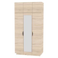 Шкаф с зеркалом "Аврора (H23_M)" в Кудымкаре - kudymkar.mebel24.online | фото 5