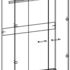 СОНАТА Шкаф ШС-800 (Дуб сонома/Дуб сакраменто) в Кудымкаре - kudymkar.mebel24.online | фото 2