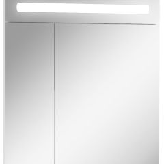 Шкаф-зеркало Аврора 65 с подсветкой LED Домино (DV8006HZ) в Кудымкаре - kudymkar.mebel24.online | фото 1