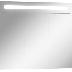 Шкаф-зеркало Аврора 80 с подсветкой LED Домино (DV8009HZ) в Кудымкаре - kudymkar.mebel24.online | фото 1