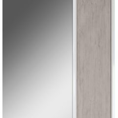 Шкаф-зеркало Uno 60 Дуб серый левый/правый Домино (DU1503HZ) в Кудымкаре - kudymkar.mebel24.online | фото 5