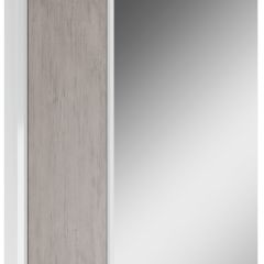 Шкаф-зеркало Uno 60 Дуб серый левый/правый Домино (DU1503HZ) в Кудымкаре - kudymkar.mebel24.online | фото 2