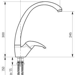 Смеситель MS-001 в Кудымкаре - kudymkar.mebel24.online | фото 2