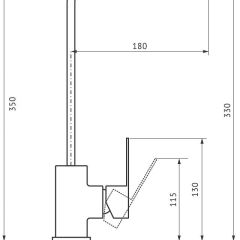 Смеситель MS-012 в Кудымкаре - kudymkar.mebel24.online | фото 2