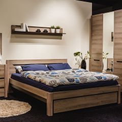АФИНА Спальный гарнитур Ясень Таормина (модульная) в Кудымкаре - kudymkar.mebel24.online | фото 3