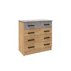 Спальня Асти Комод (Дуб крафт золотой) в Кудымкаре - kudymkar.mebel24.online | фото