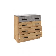 Спальня Асти Комод (Дуб крафт золотой) в Кудымкаре - kudymkar.mebel24.online | фото 2