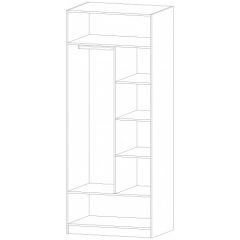 ДИАНА Шкаф 2-х створчатый в Кудымкаре - kudymkar.mebel24.online | фото 2