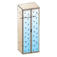 Спальня Карина композиция 6 (Ясень Асахи) в Кудымкаре - kudymkar.mebel24.online | фото 3
