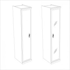 Спальня модульная Натали (белый глянец/экокожа) в Кудымкаре - kudymkar.mebel24.online | фото 12