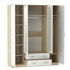 НМ 011.84 Х Шкаф комбинированный "Оливия" в Кудымкаре - kudymkar.mebel24.online | фото 2